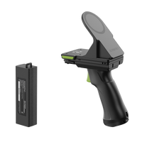 KDC1000/1100 스마트슬레드 스캐너, AMUA 피스톨 그립 컴패니언 + 6000mAh 배터리