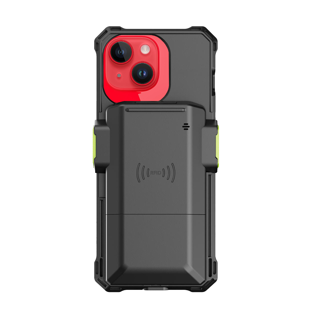 KDC1200 PM 스마트슬레드 스캐너  중거리 RFID Reader  , 아이폰14