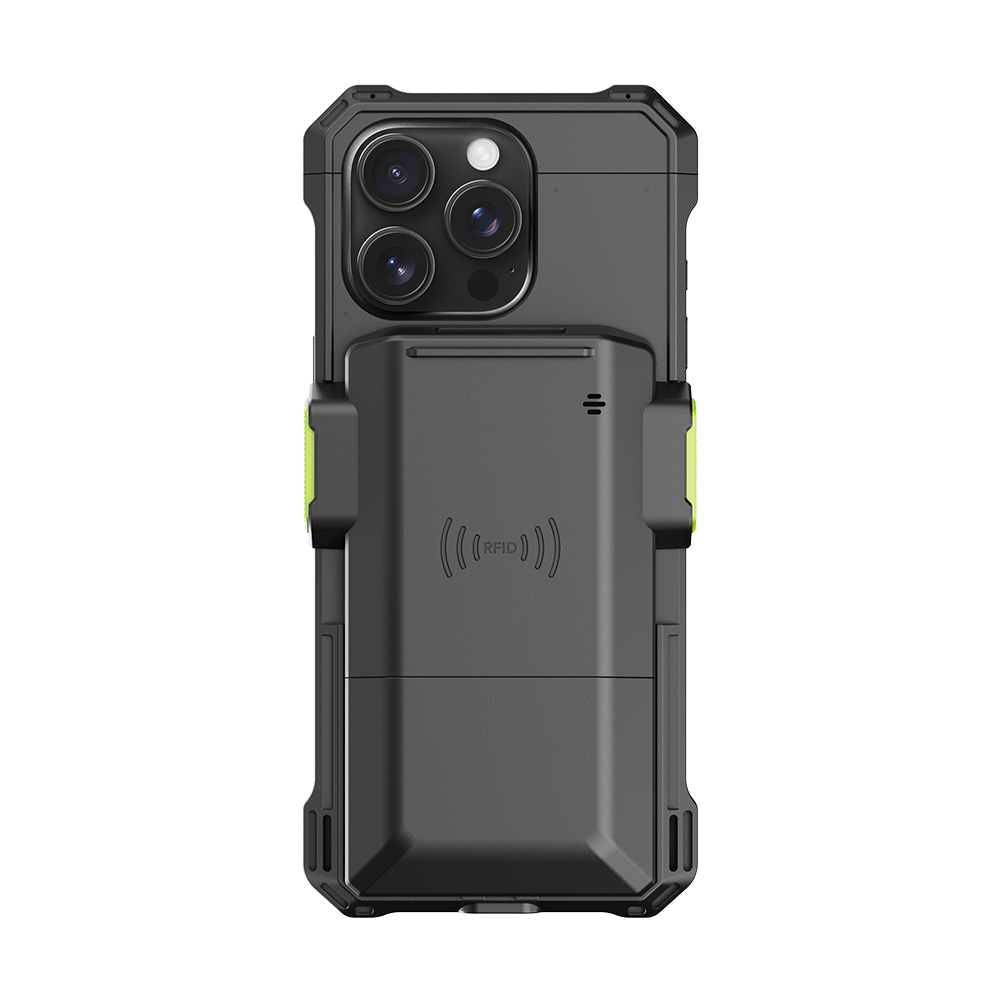 KDC1200 PM 스마트슬레드 스캐너  중거리 RFID Reader  , 아이폰15 Pro